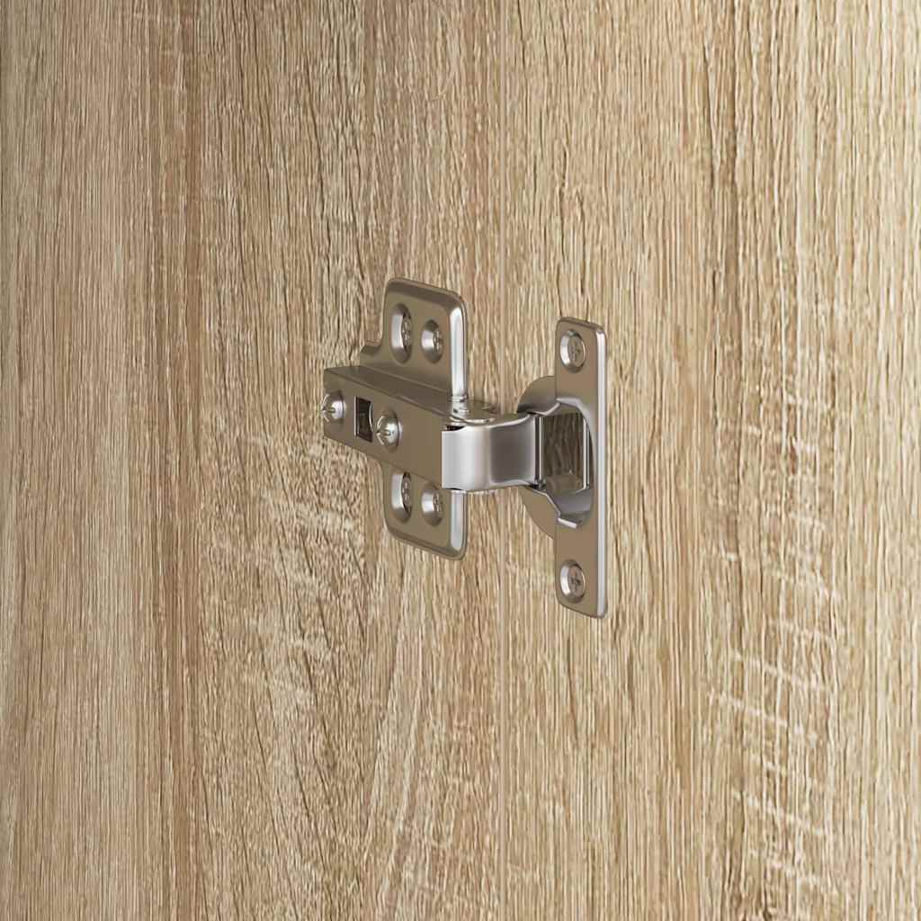 Højskab Sonoma-eg 31.5 x 32 x 124 cm Konstrueret træ