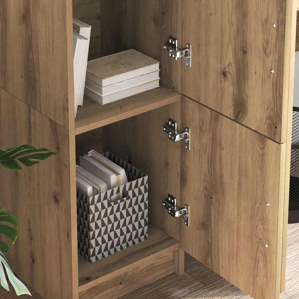 Højskab artisan eg 31.5 x 32 x 124 cm Konstrueret træ