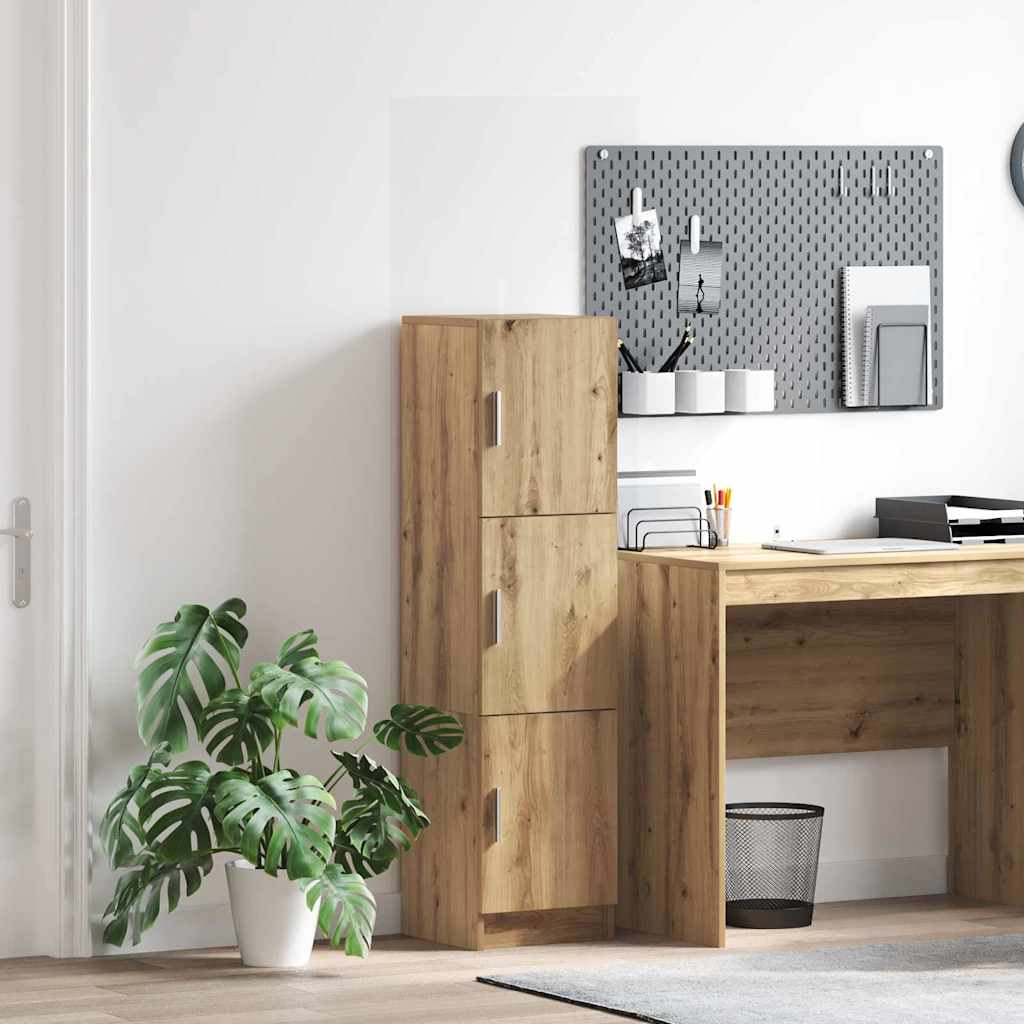 Højskab artisan eg 31.5 x 32 x 124 cm Konstrueret træ