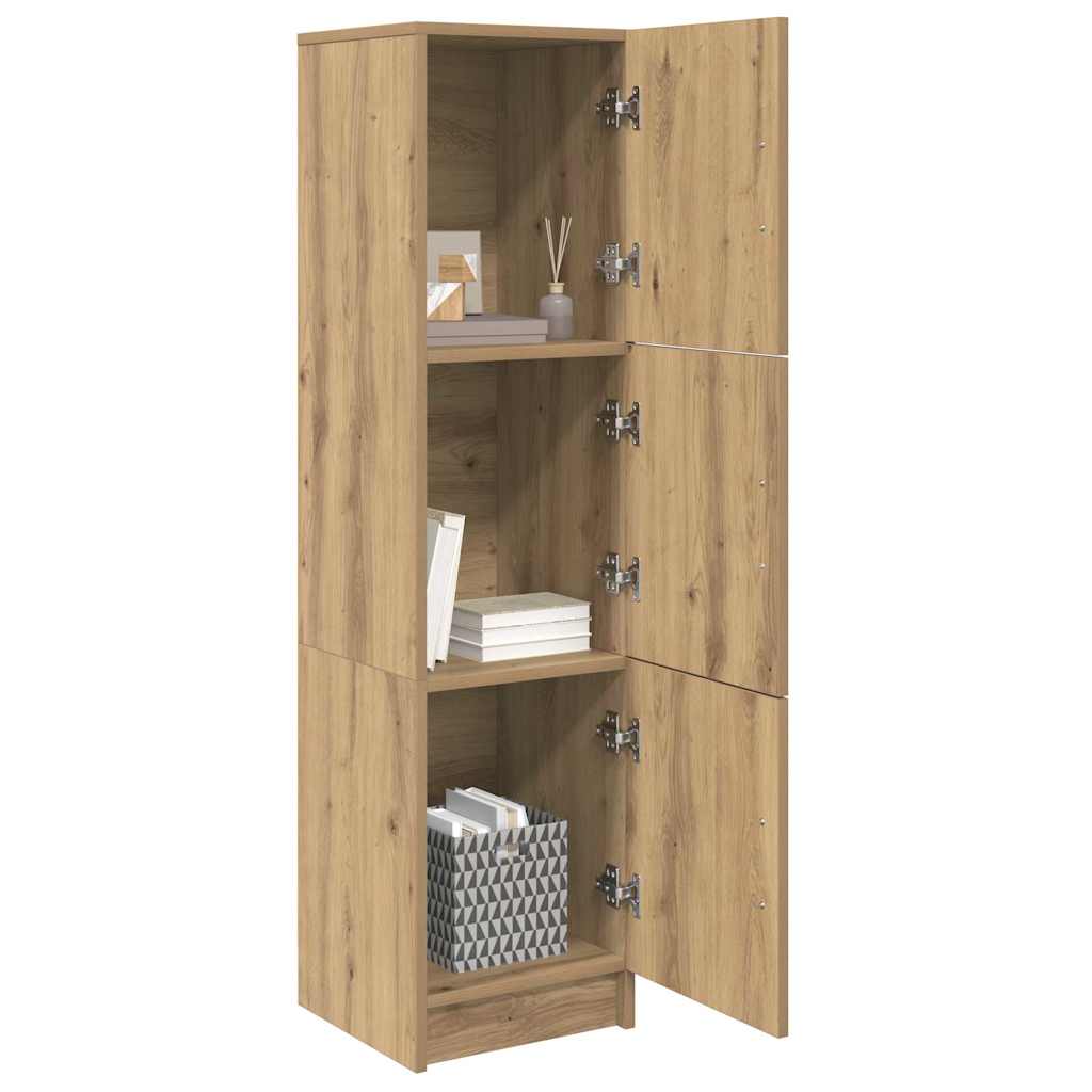 Højskab artisan eg 31.5 x 32 x 124 cm Konstrueret træ