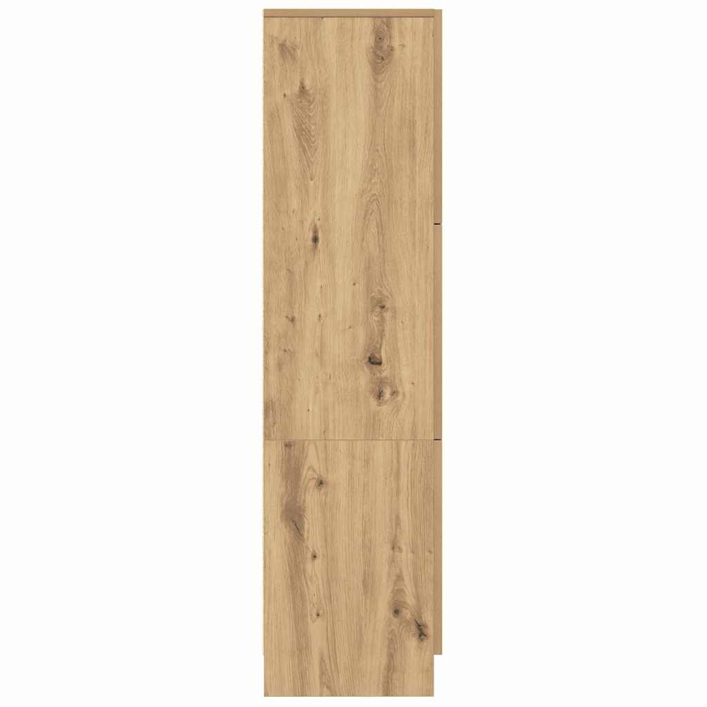 Højskab artisan eg 31.5 x 32 x 124 cm Konstrueret træ