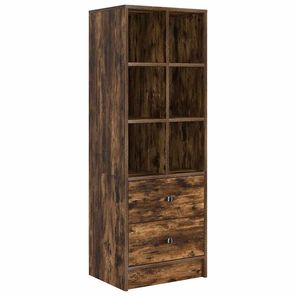 Highboard Røget eg 45,5 x 34 x 127 cm Konstrueret træ