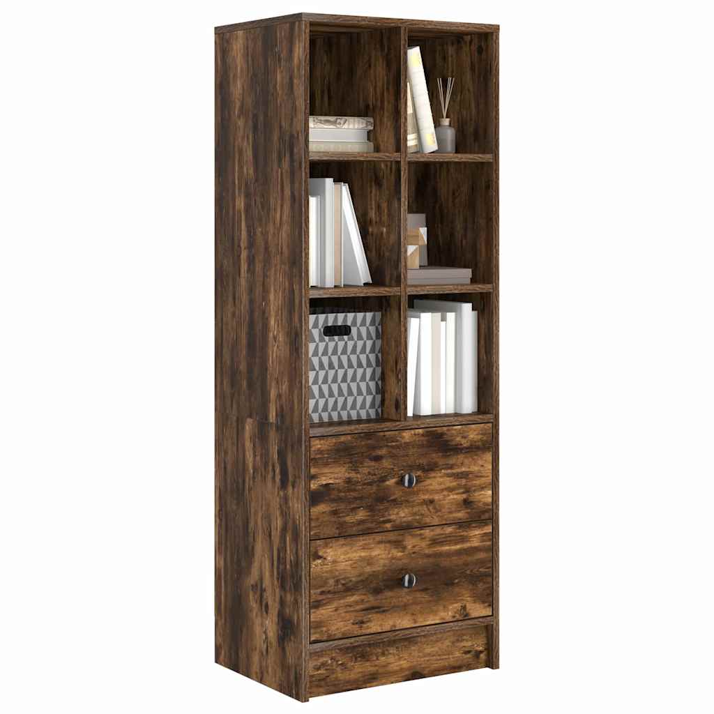 Highboard Røget eg 45,5 x 34 x 127 cm Konstrueret træ