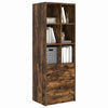Highboard Røget eg 45,5 x 34 x 127 cm Konstrueret træ
