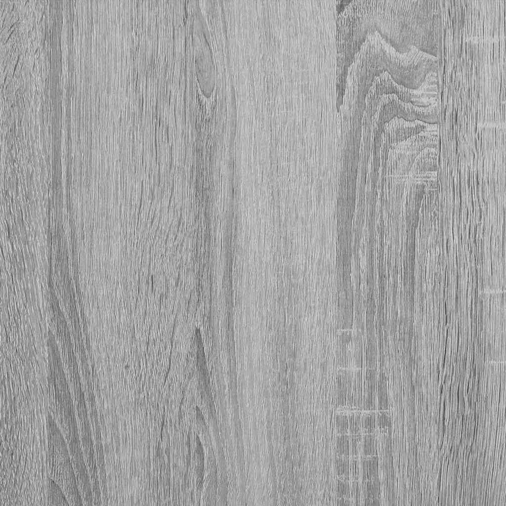 Highboard Grå sonoma-eg 45,5 x 34 x 127 cm Konstrueret træ