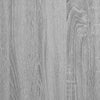 Highboard Grå sonoma-eg 45,5 x 34 x 127 cm Konstrueret træ