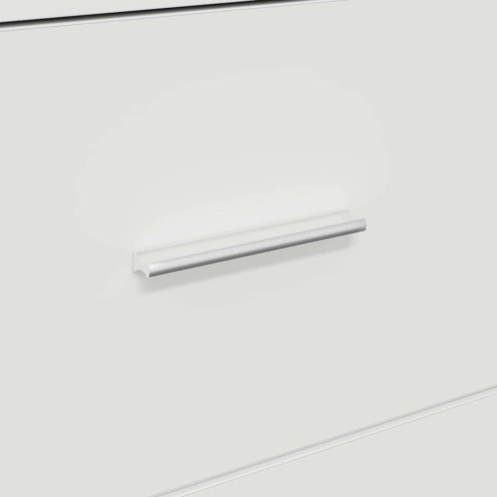 Sideboard med skuffe Hvid 38 x 34,5 x 75 cm Konstrueret træ