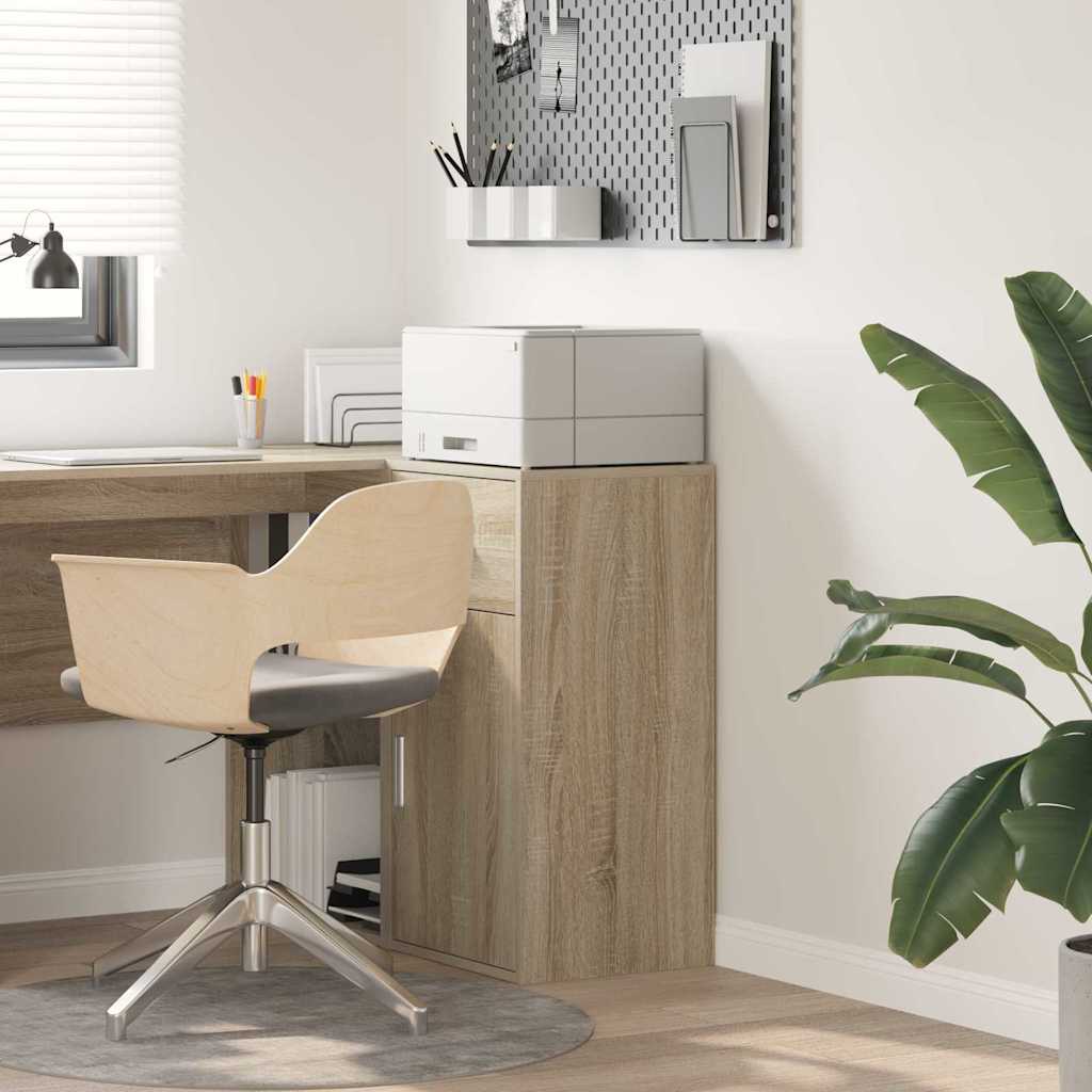 Sideboard Sonoma-eg 38 x 34,5 x 75 cm Konstrueret træ