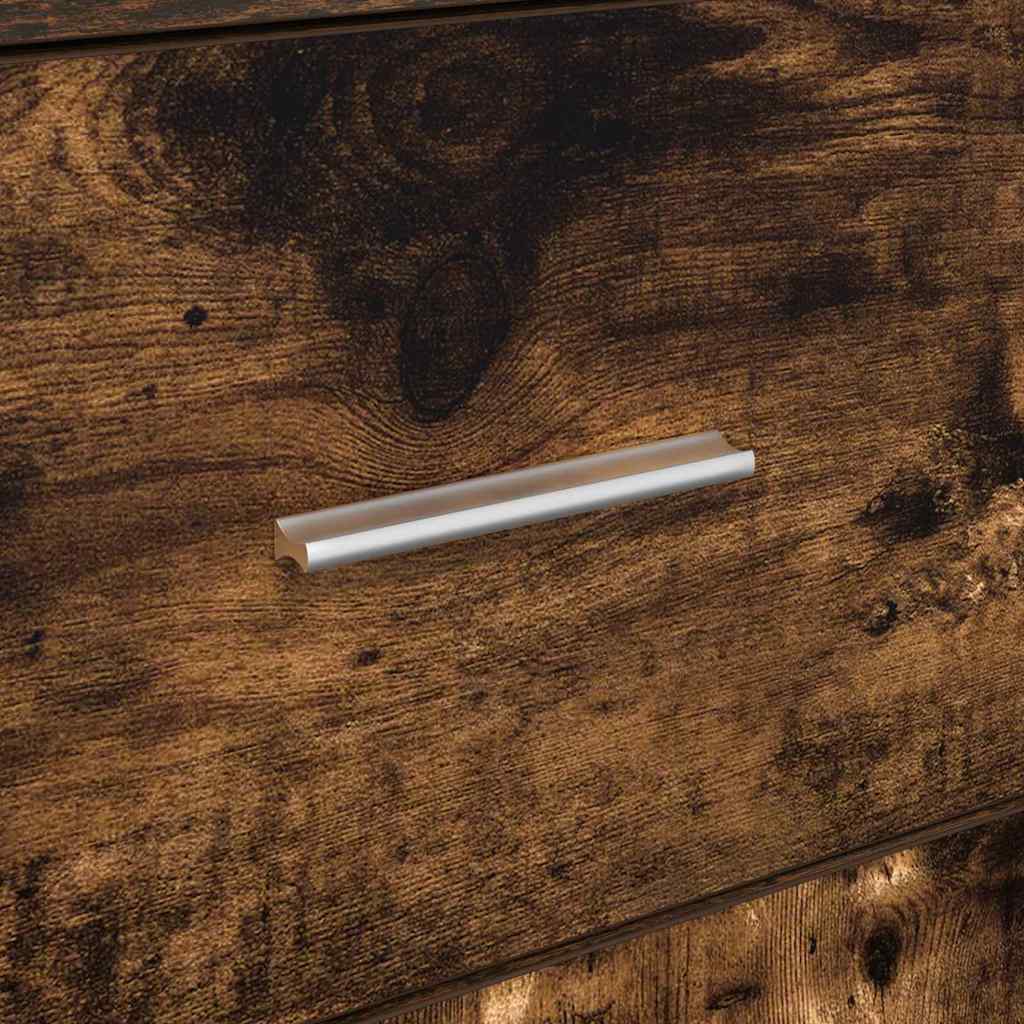 Sideboard med skuffe Røget eg 38 x 34,5 x 75 cm Konstrueret træ
