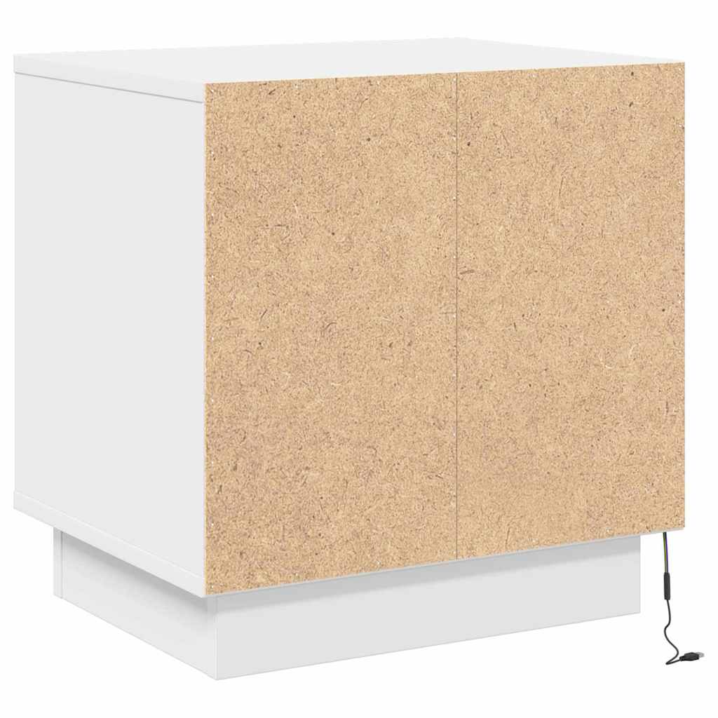 Natskab med Hvid 44 x 34.5 x 45 cm Konstrueret træ