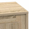 Natskab med 2 pcs Sonoma-eg 44 x 34.5 x 45 cm Konstrueret træ