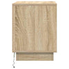 Natskab med 2 pcs Sonoma-eg 44 x 34.5 x 45 cm Konstrueret træ