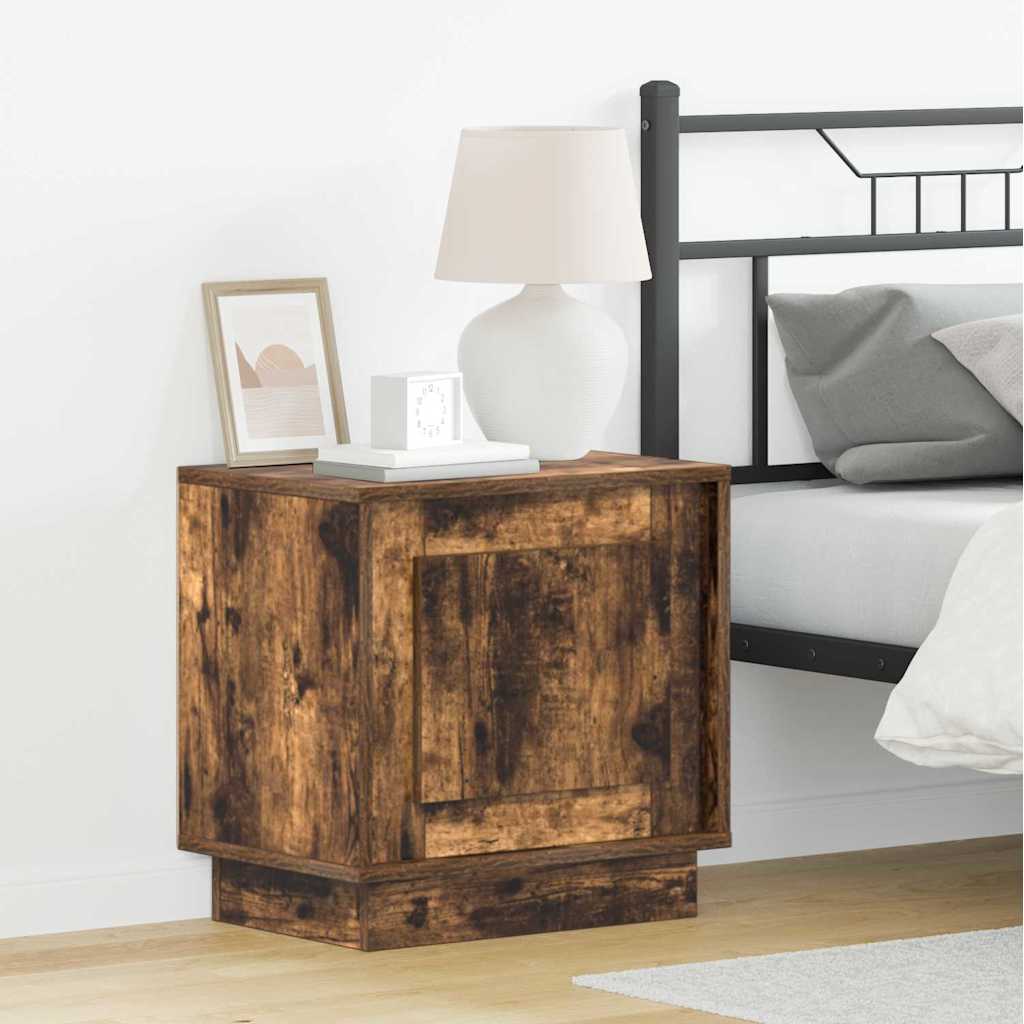 Natskab med Røget eg 44 x 34.5 x 45 cm Konstrueret træ