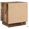 Natskab med 2 pcs Røget eg 44 x 34.5 x 45 cm Konstrueret træ