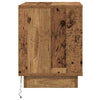 Natskab med 2 pcs Gammelt træ 44 x 34.5 x 45 cm Konstrueret træ