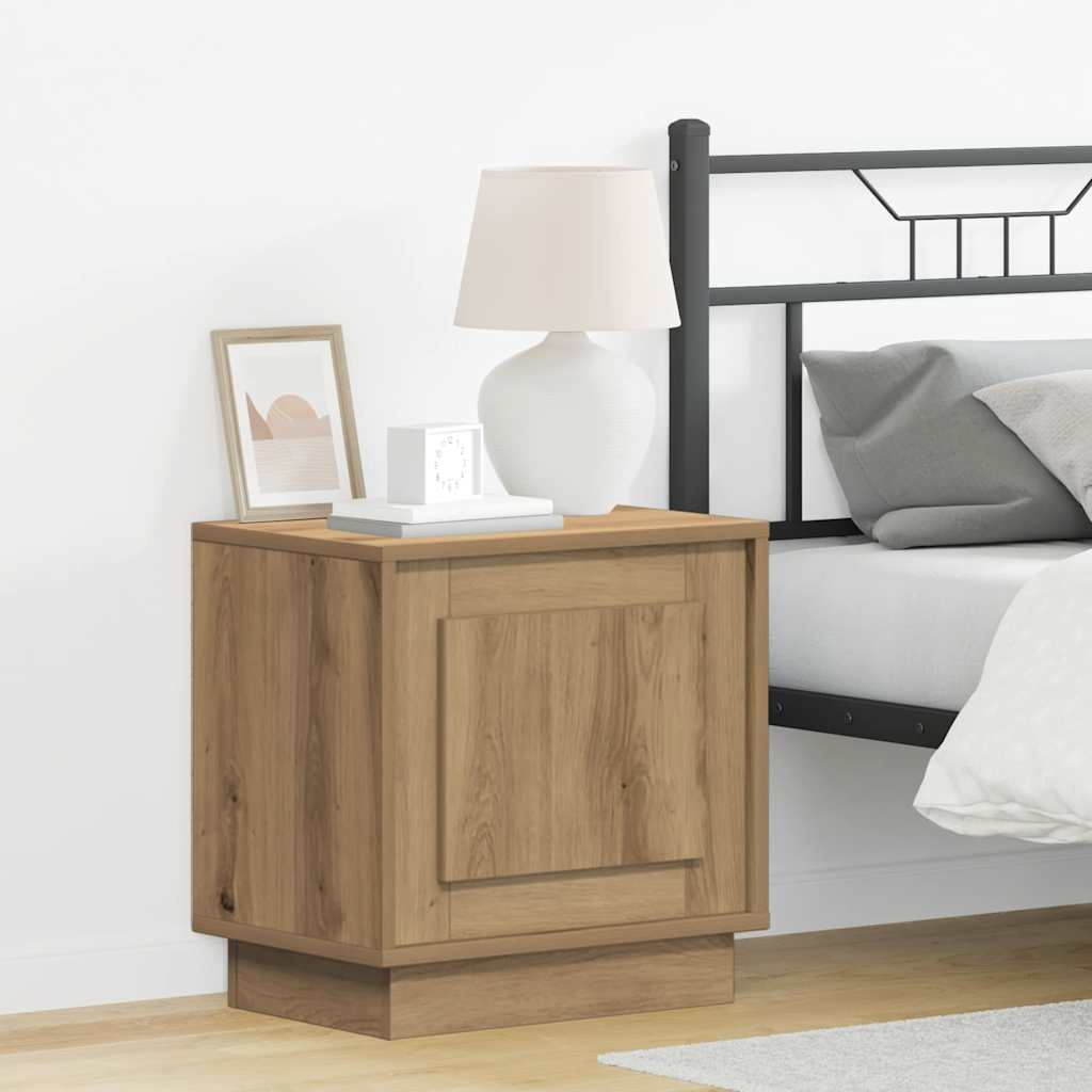 Natskab med 2 pcs artisan eg 44 x 34.5 x 45 cm Konstrueret træ