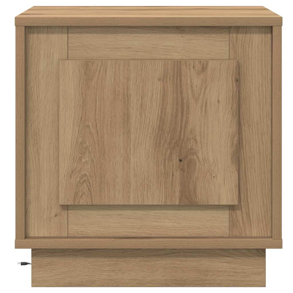 Natskab med 2 pcs artisan eg 44 x 34.5 x 45 cm Konstrueret træ