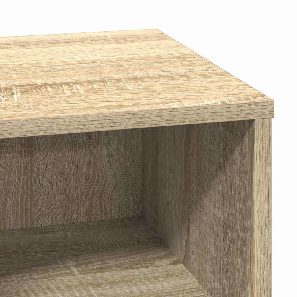 Natskab med 2 pcs Sonoma-eg 50 x 34.5 x 50 cm. Konstrueret træ