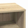 Natskab med 2 pcs Sonoma-eg 50 x 34.5 x 50 cm. Konstrueret træ