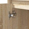 Natskab med 2 pcs Sonoma-eg 50 x 34.5 x 50 cm. Konstrueret træ