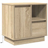 Natskab med 2 pcs Sonoma-eg 50 x 34.5 x 50 cm. Konstrueret træ