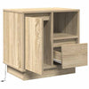 Natskab med 2 pcs Sonoma-eg 50 x 34.5 x 50 cm. Konstrueret træ
