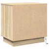 Natskab med 2 pcs Sonoma-eg 50 x 34.5 x 50 cm. Konstrueret træ