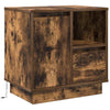 Natskab med 2 pcs Røget eg 50 x 34.5 x 50 cm. Konstrueret træ