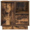 Natskab med 2 pcs Røget eg 50 x 34.5 x 50 cm. Konstrueret træ