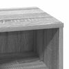 Natskab med skuffe 2 pcs Grå 50 x 34.5 x 50 cm. Konstrueret træ