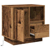 Natskab 2 pcs Gammelt træ 50 x 34.5 x 50 cm. Konstrueret træ