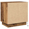 Natskab 2 pcs Gammelt træ 50 x 34.5 x 50 cm. Konstrueret træ