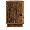 Natskab 2 pcs Gammelt træ 50 x 34.5 x 50 cm. Konstrueret træ
