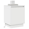 Natskab med 2 pcs Hvid 39 x 34.5 x 50 cm Konstrueret træ