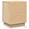 Natskab med 2 pcs Sonoma-eg 39 x 34.5 x 50 cm Konstrueret træ