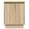 Natskab med 2 pcs Sonoma-eg 39 x 34.5 x 50 cm Konstrueret træ