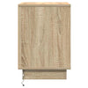 Natskab med 2 pcs Sonoma-eg 39 x 34.5 x 50 cm Konstrueret træ
