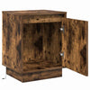 Natskab med 2 pcs Røget eg 39 x 34.5 x 50 cm Konstrueret træ