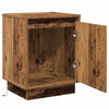 Natskab med 2 pcs Gammelt træ 39 x 34.5 x 50 cm Konstrueret træ