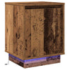 Natskab med 2 pcs Gammelt træ 39 x 34.5 x 50 cm Konstrueret træ