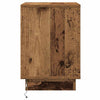 Natskab med 2 pcs Gammelt træ 39 x 34.5 x 50 cm Konstrueret træ