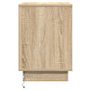 Natskab med 2 pcs Sonoma-eg 39 x 34.5 x 50 cm Konstrueret træ