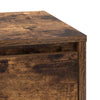 Natskab med 2 pcs Røget eg 39 x 34.5 x 50 cm Konstrueret træ