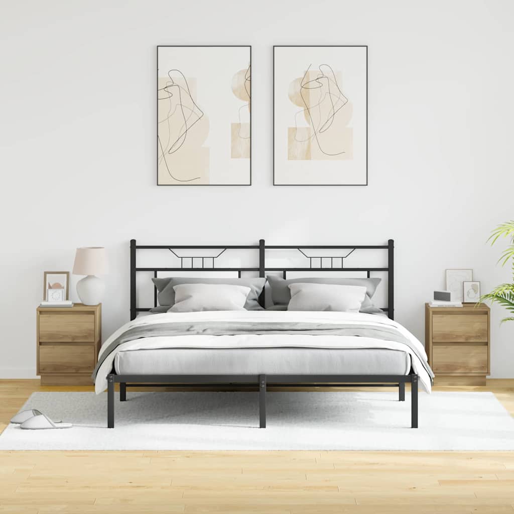 Natskab med 2 pcs artisan eg 39 x 34.5 x 50 cm Konstrueret træ