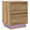 Natskab med 2 pcs artisan eg 39 x 34.5 x 50 cm Konstrueret træ