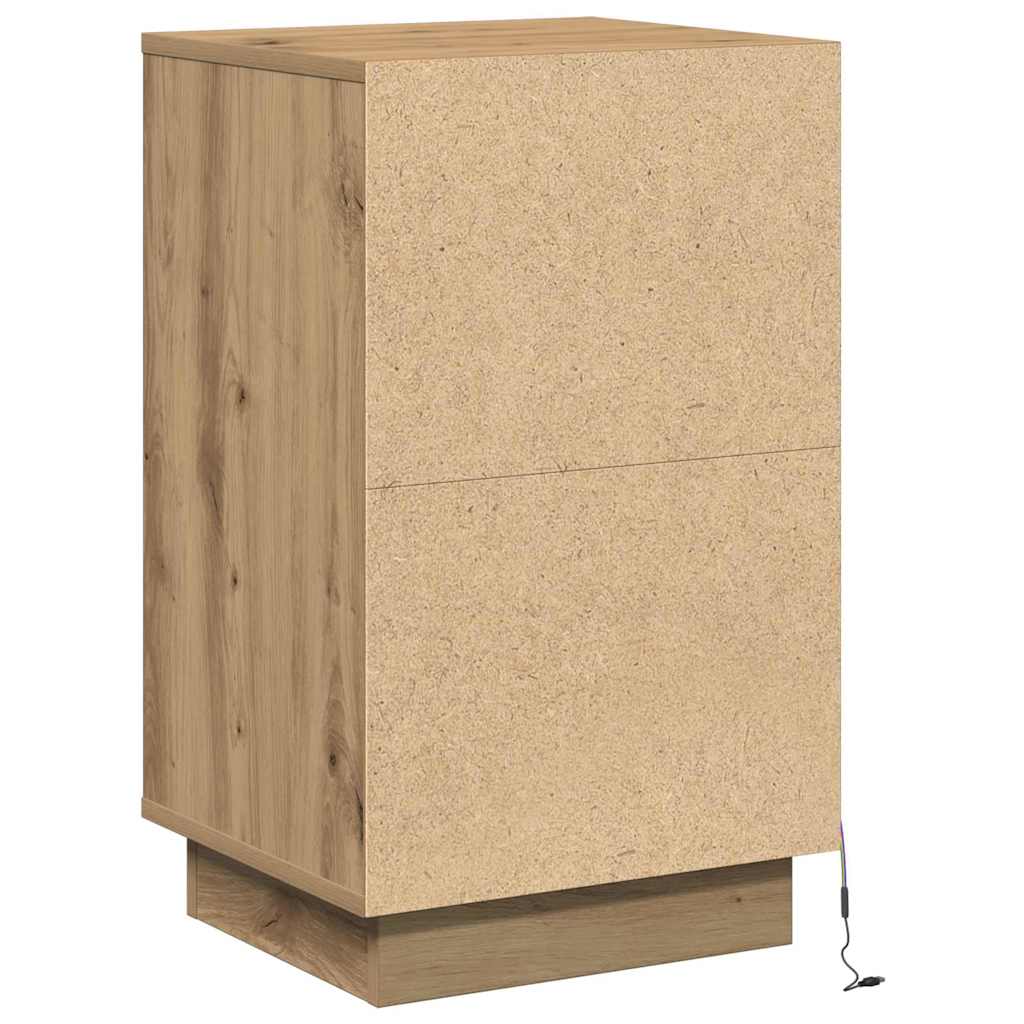 Natskab med skuffe artisan eg 39 x 34.5 x 65 cm Konstrueret træ