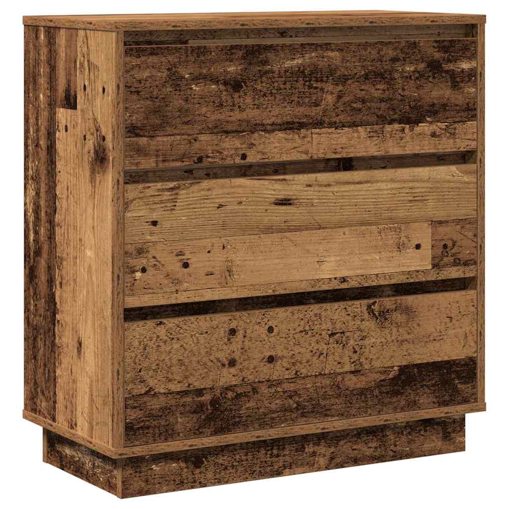 Natskab med Gammelt træ 71 x 34.5 x 75 cm Konstrueret træ