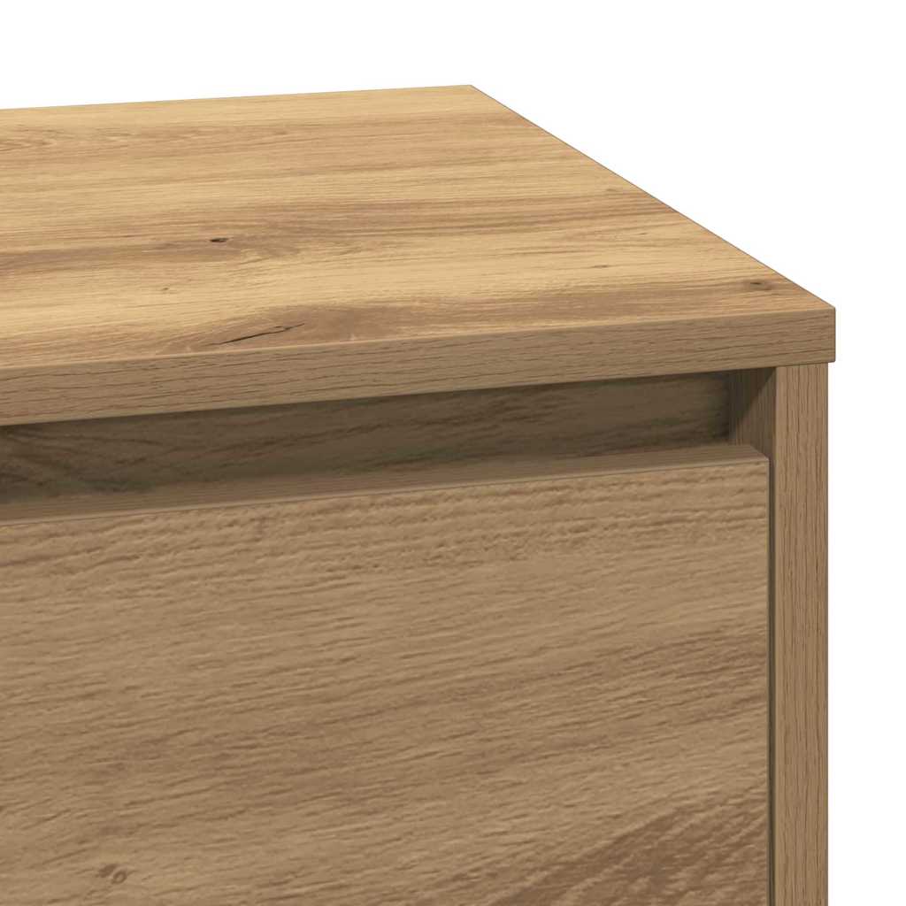 Natskab med skuffe artisan eg 71 x 34.5 x 75 cm Konstrueret træ