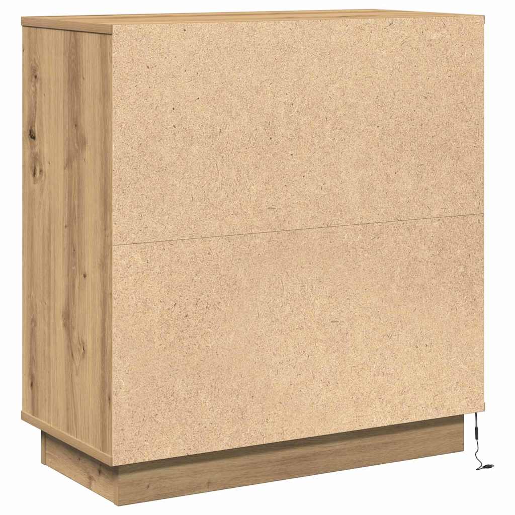 Natskab med skuffe artisan eg 71 x 34.5 x 75 cm Konstrueret træ
