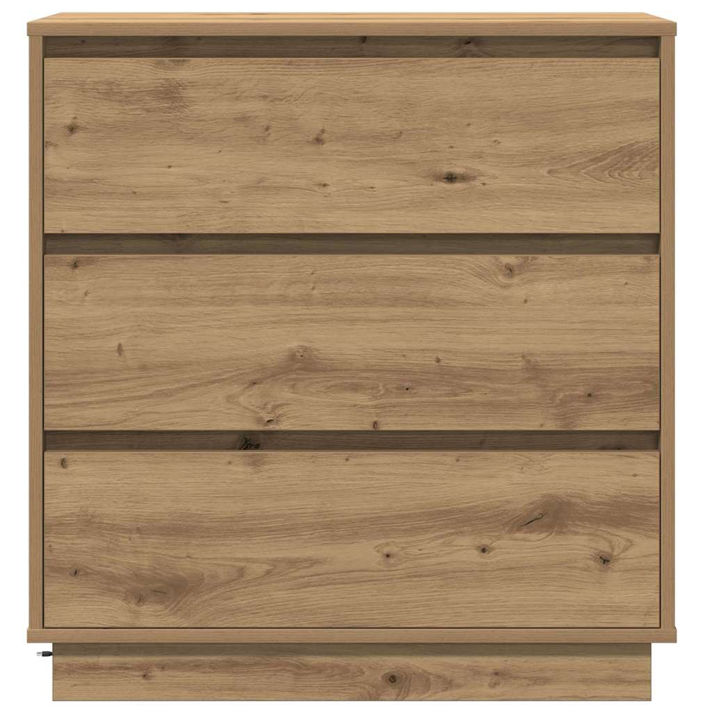 Natskab med skuffe artisan eg 71 x 34.5 x 75 cm Konstrueret træ